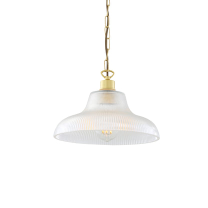 London Prismatic Railway Glass Pendant Light