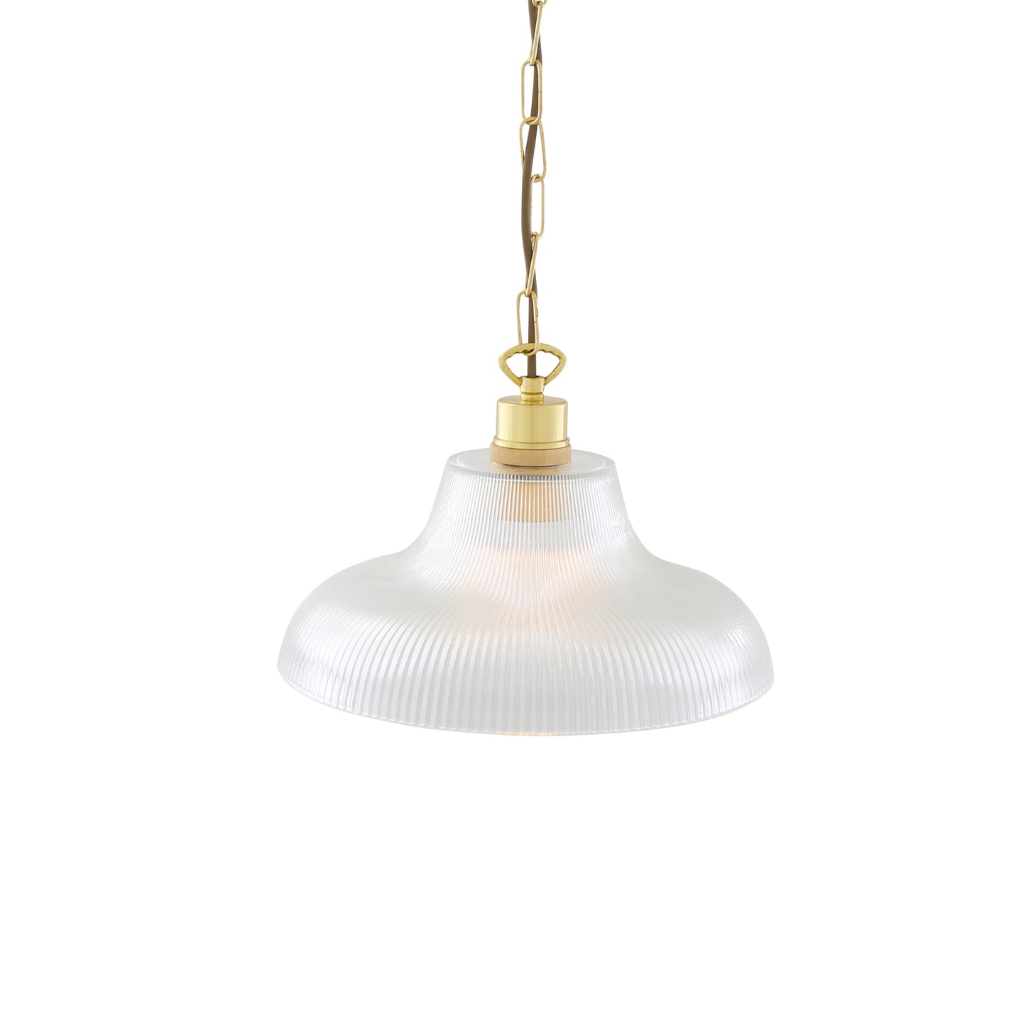 London Prismatic Railway Glass Pendant Light