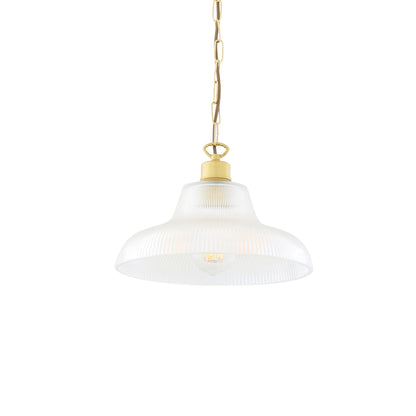 London Prismatic Railway Glass Pendant Light