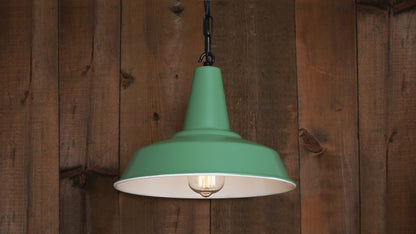 Hex Industrial Factory Pendant Light