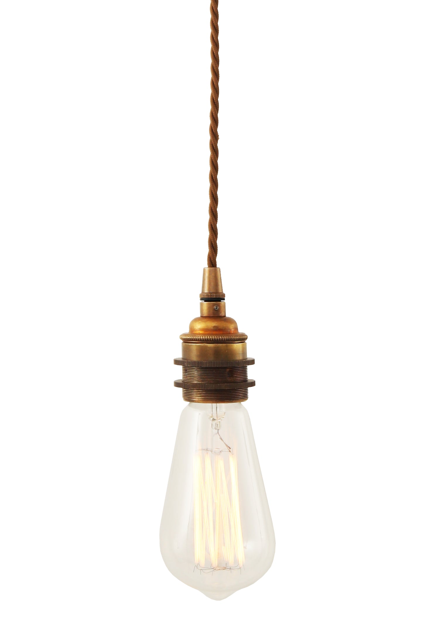 Lome Vintage Bare Bulb Pendant Light