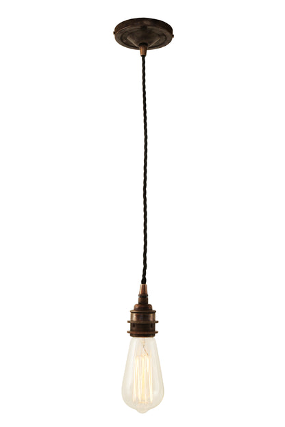 Lome Vintage Bare Bulb Pendant Light