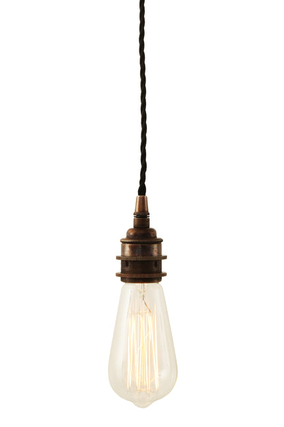 Lome Vintage Bare Bulb Pendant Light