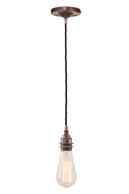 Lome Vintage Bare Bulb Pendant Light