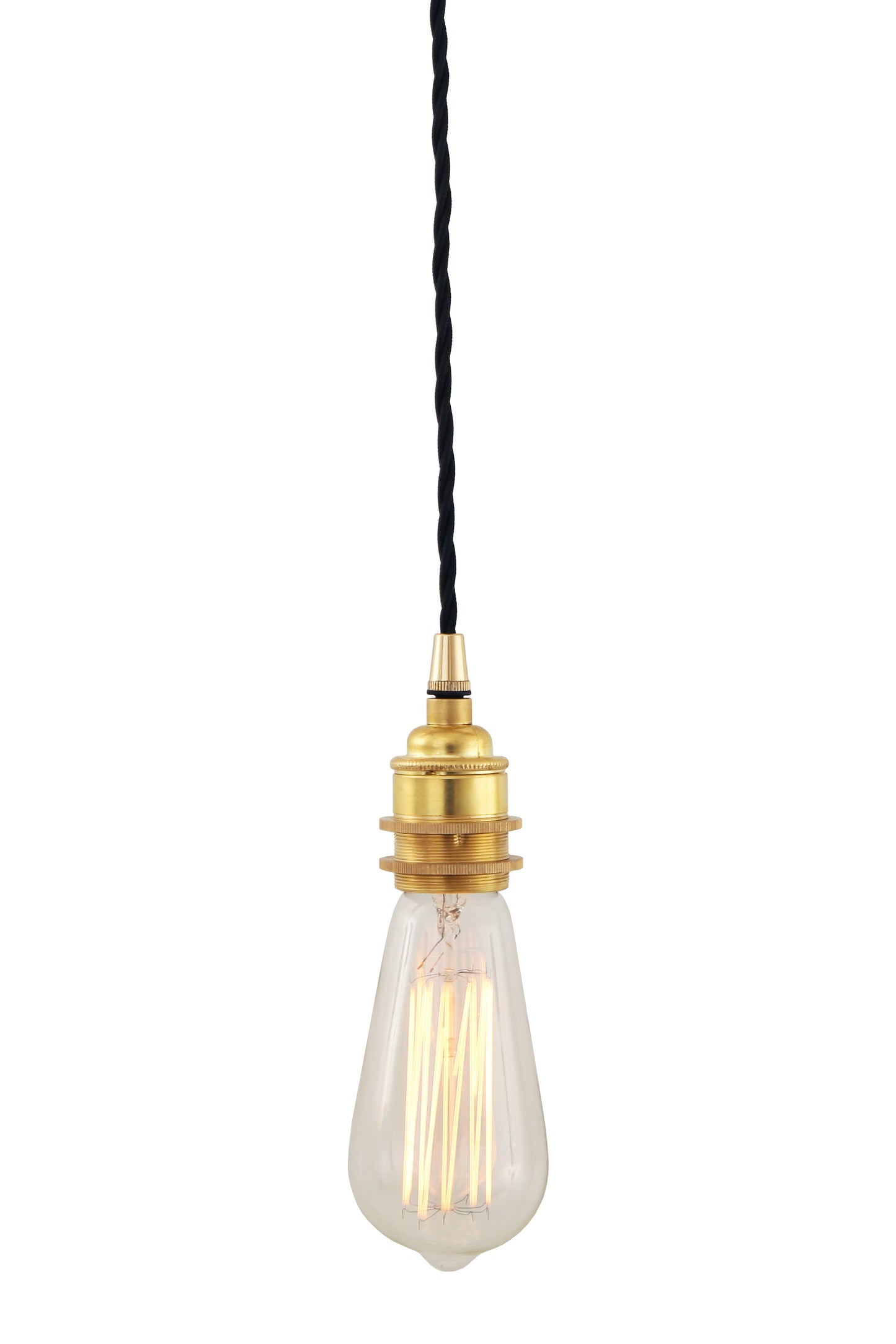 Lome Vintage Bare Bulb Pendant Light