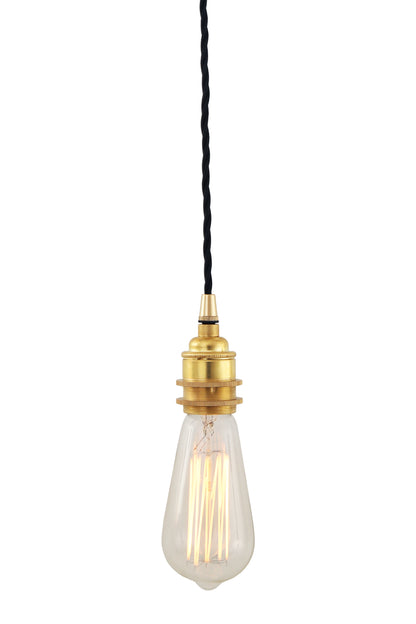 Lome Vintage Bare Bulb Pendant Light