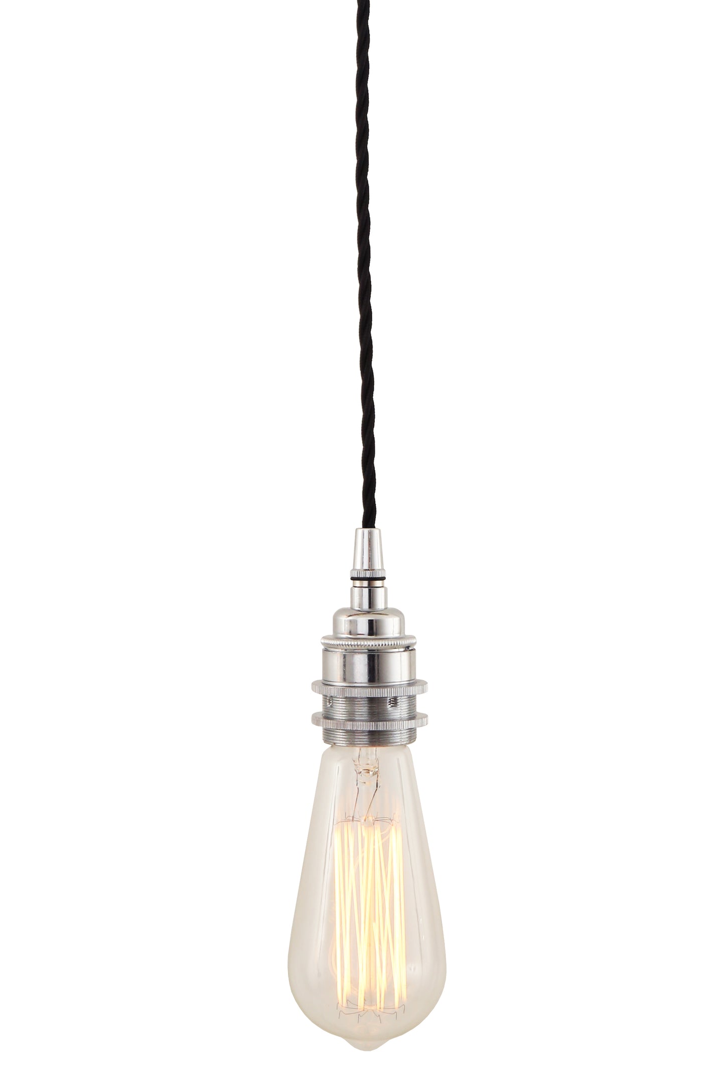 Lome Vintage Bare Bulb Pendant Light