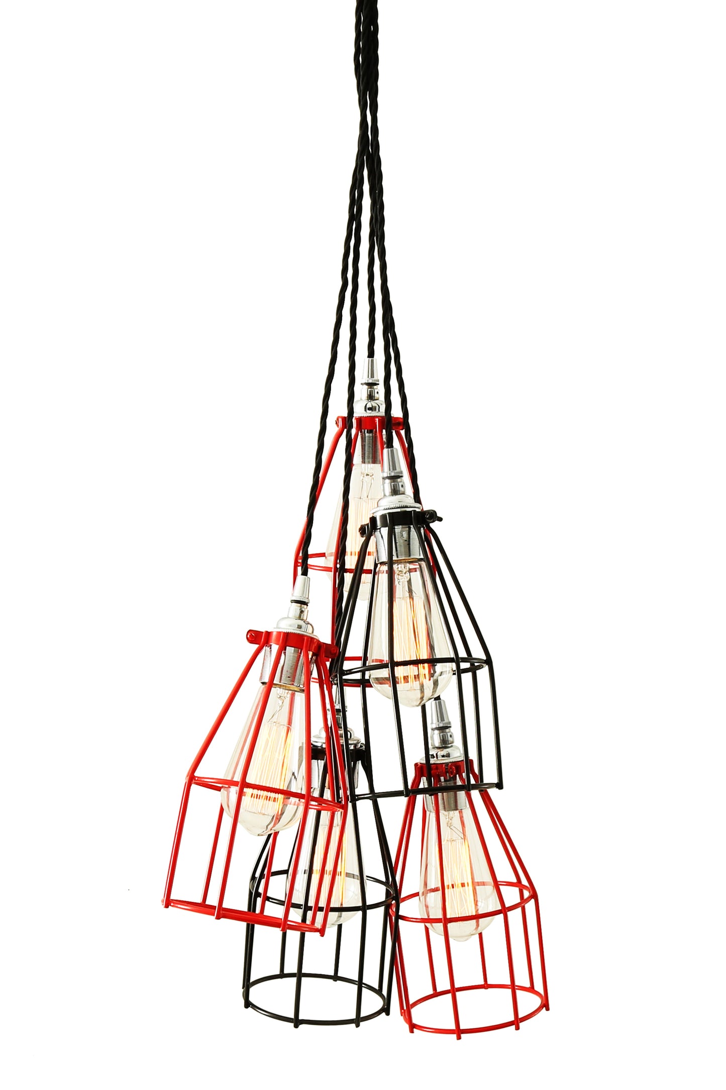 Raze Industrial Cage Pendant Light