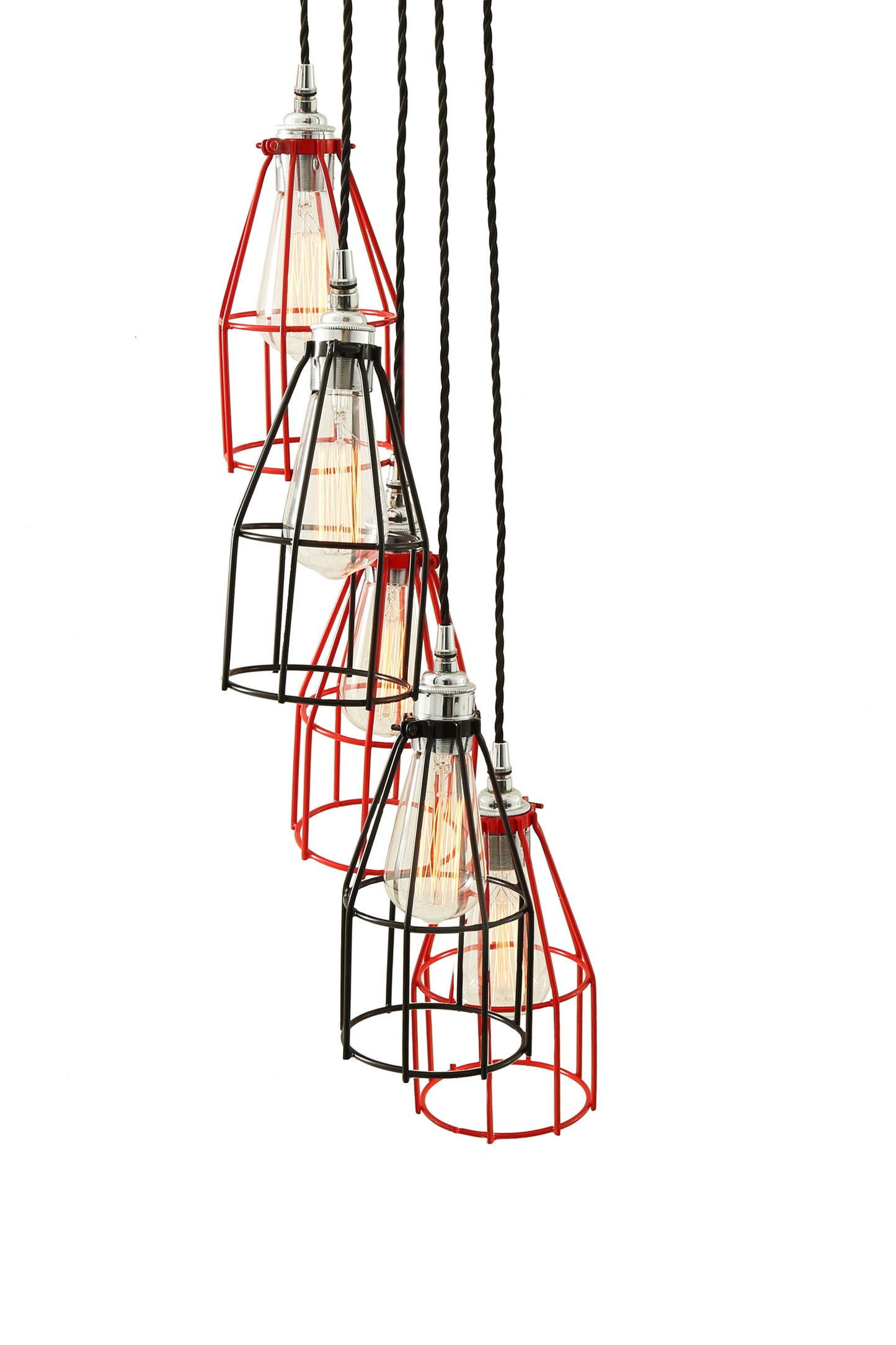 Raze Industrial Cage Pendant Light