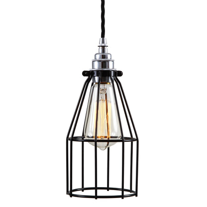 Raze Industrial Cage Pendant Light