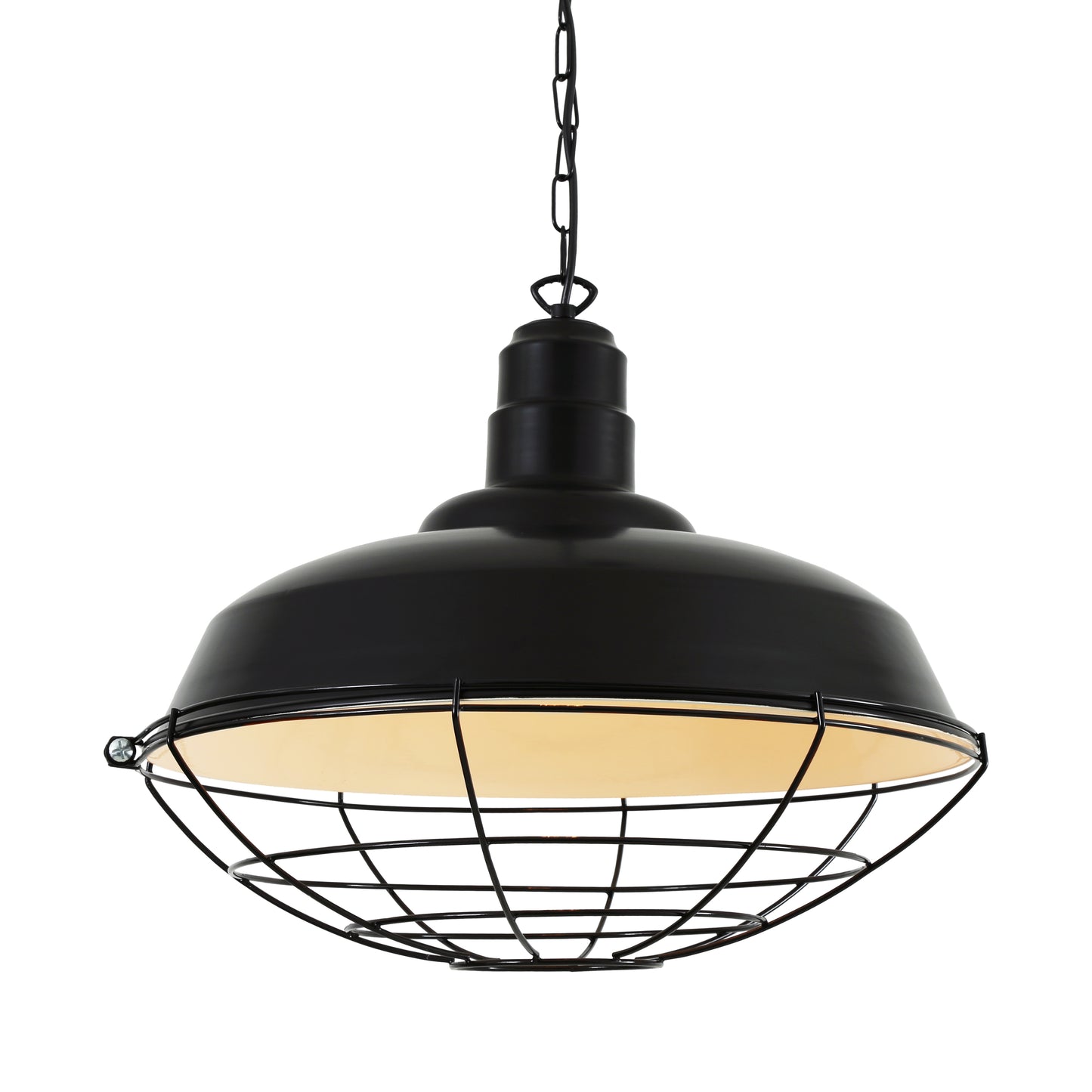 Cobal Large Industrial Cage Pendant Light