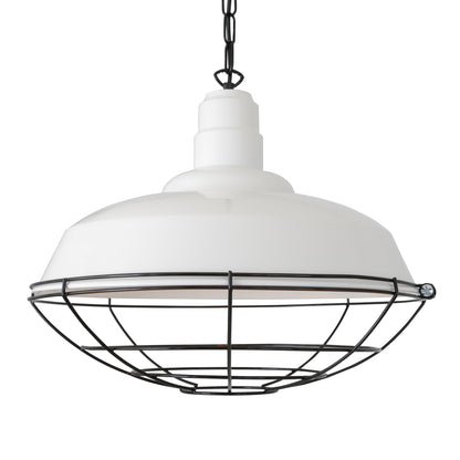 Cobal Large Industrial Cage Pendant Light