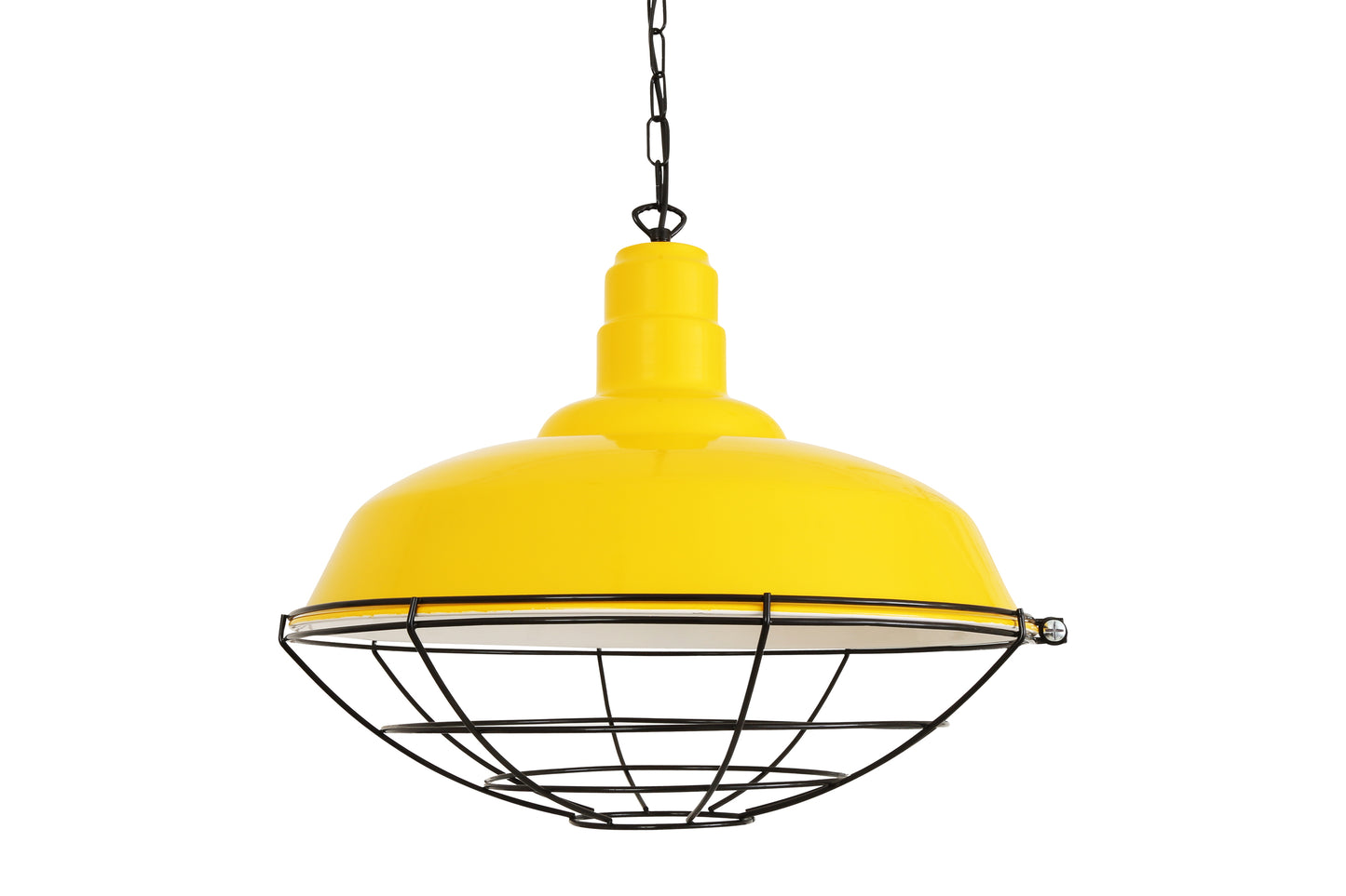 Cobal Large Industrial Cage Pendant Light