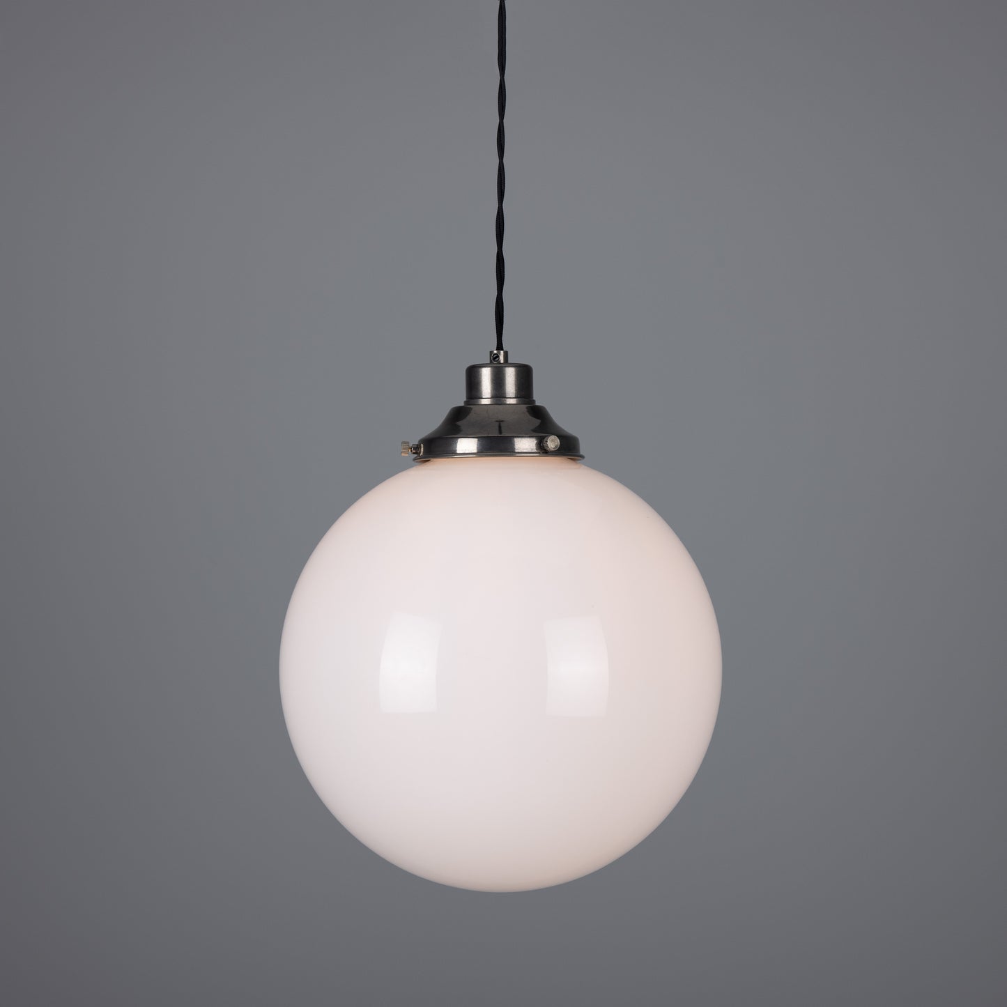Gentry Opal Glass Globe Pendant Light