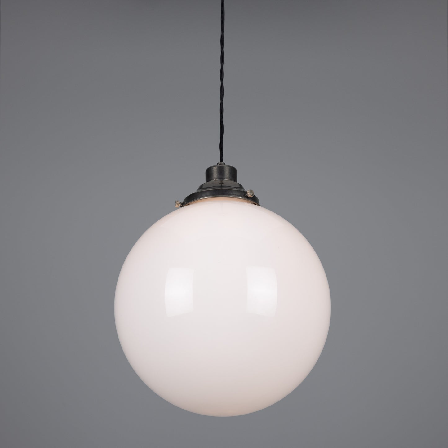Gentry Opal Glass Globe Pendant Light