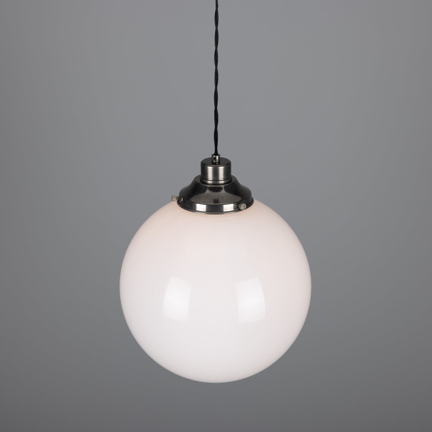 Gentry Opal Glass Globe Pendant Light