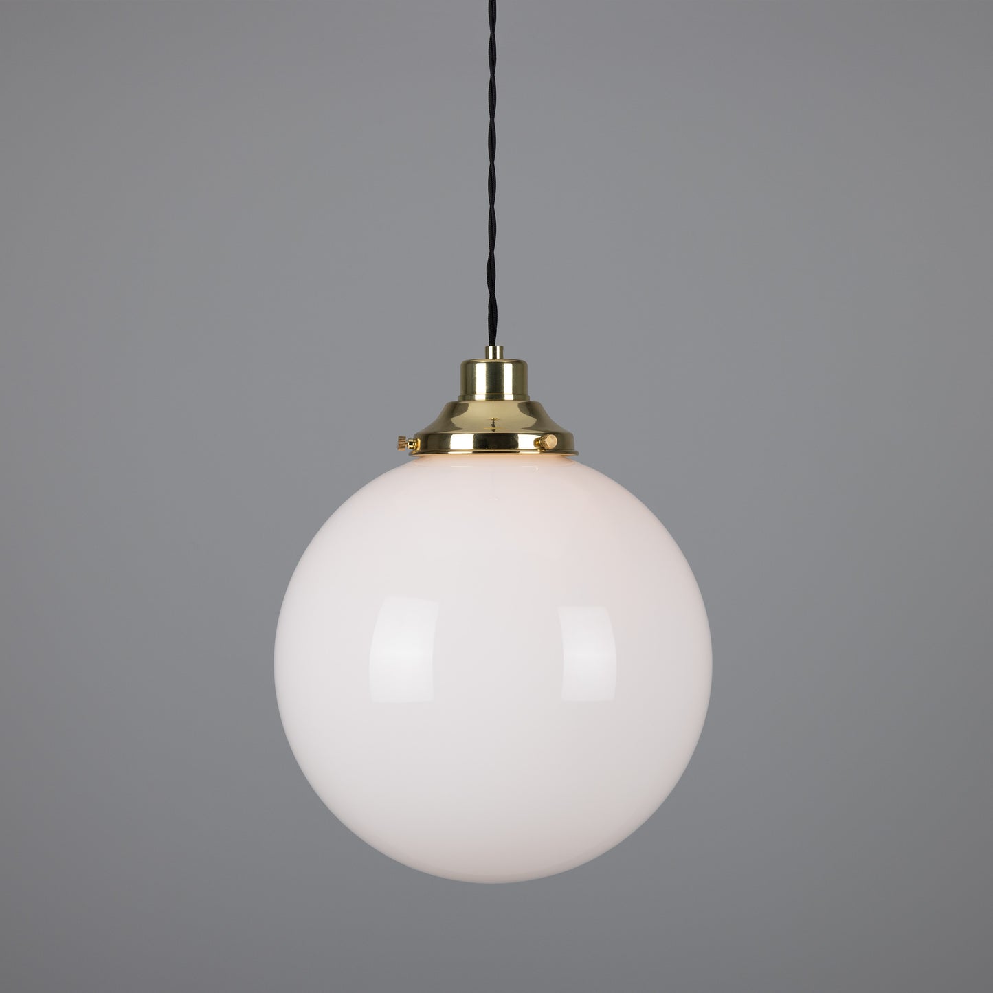 Gentry Opal Glass Globe Pendant Light