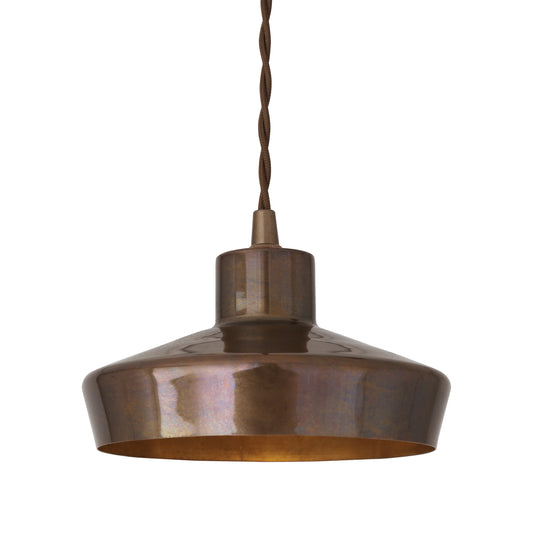 Splendor Small Modern Brass Pendant Light