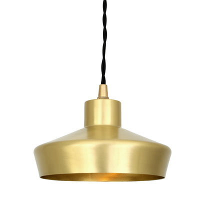 Splendor Small Modern Brass Pendant Light