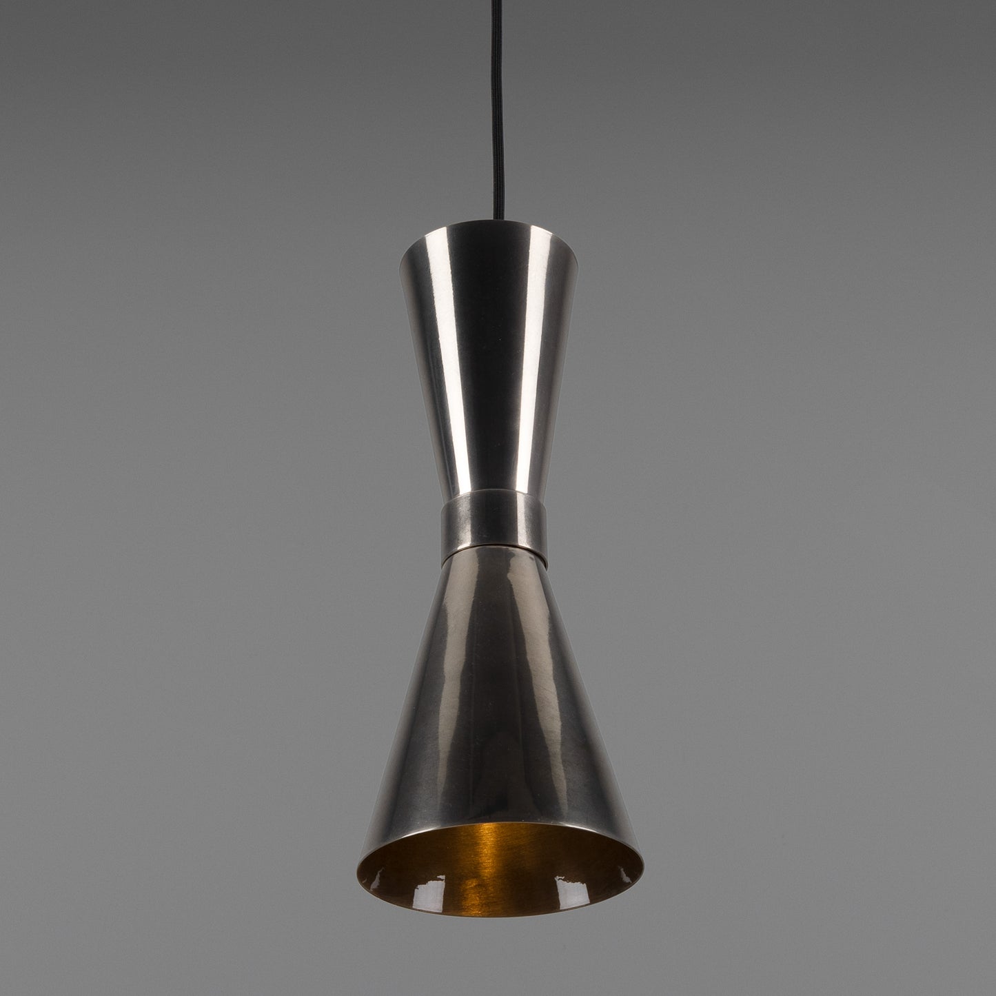 Amias Mid-Century Brass Pendant Light