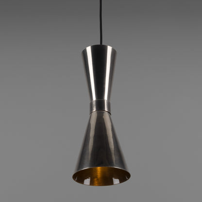 Amias Mid-Century Brass Pendant Light