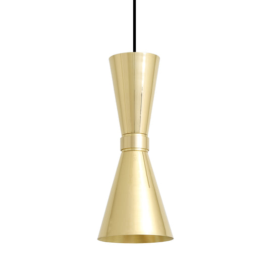 Amias Mid-Century Brass Pendant Light