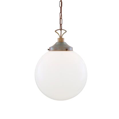 Yerevan Opal Glass Globe Pendant Light