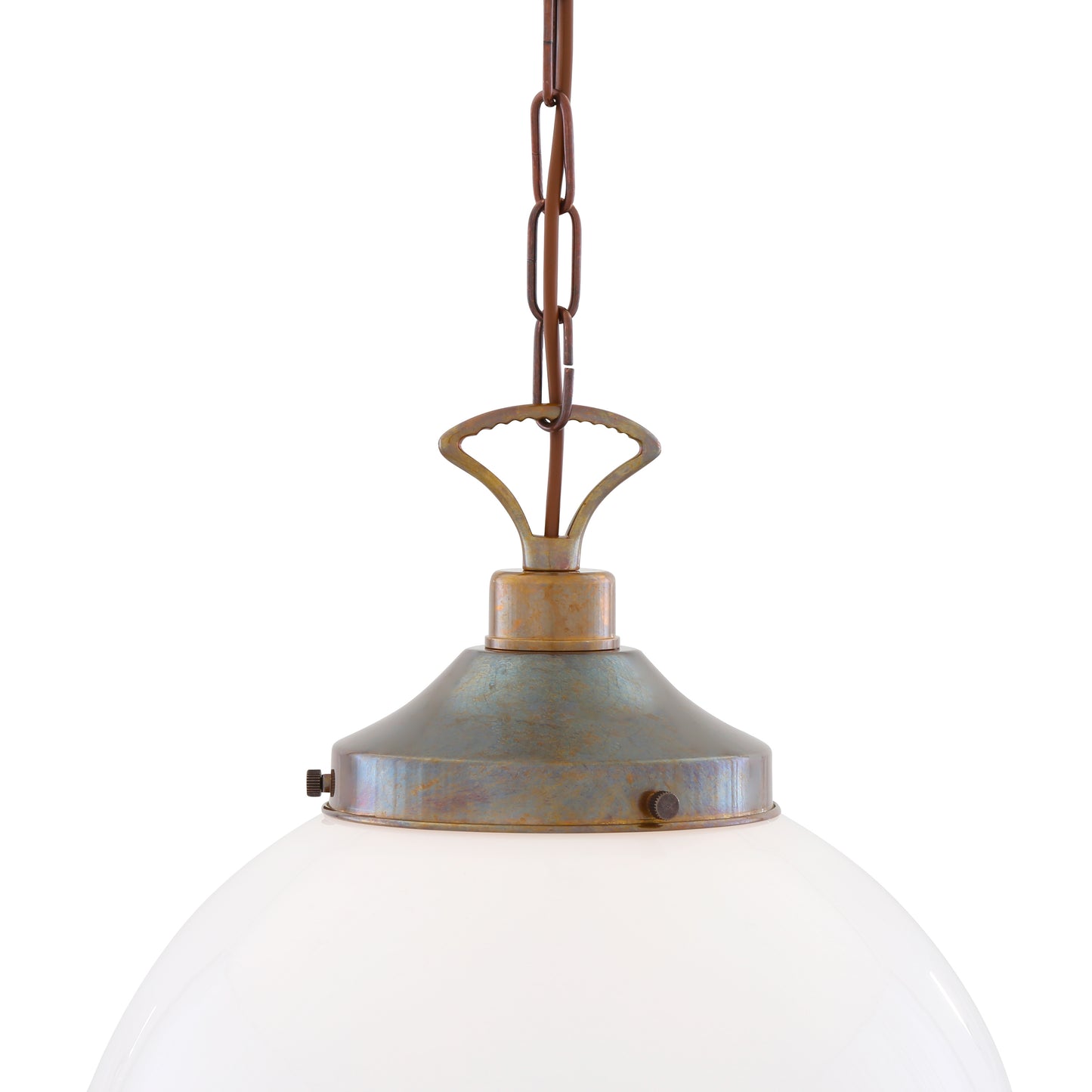 Yerevan Opal Glass Globe Pendant Light