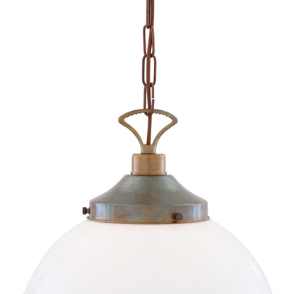 Yerevan Opal Glass Globe Pendant Light