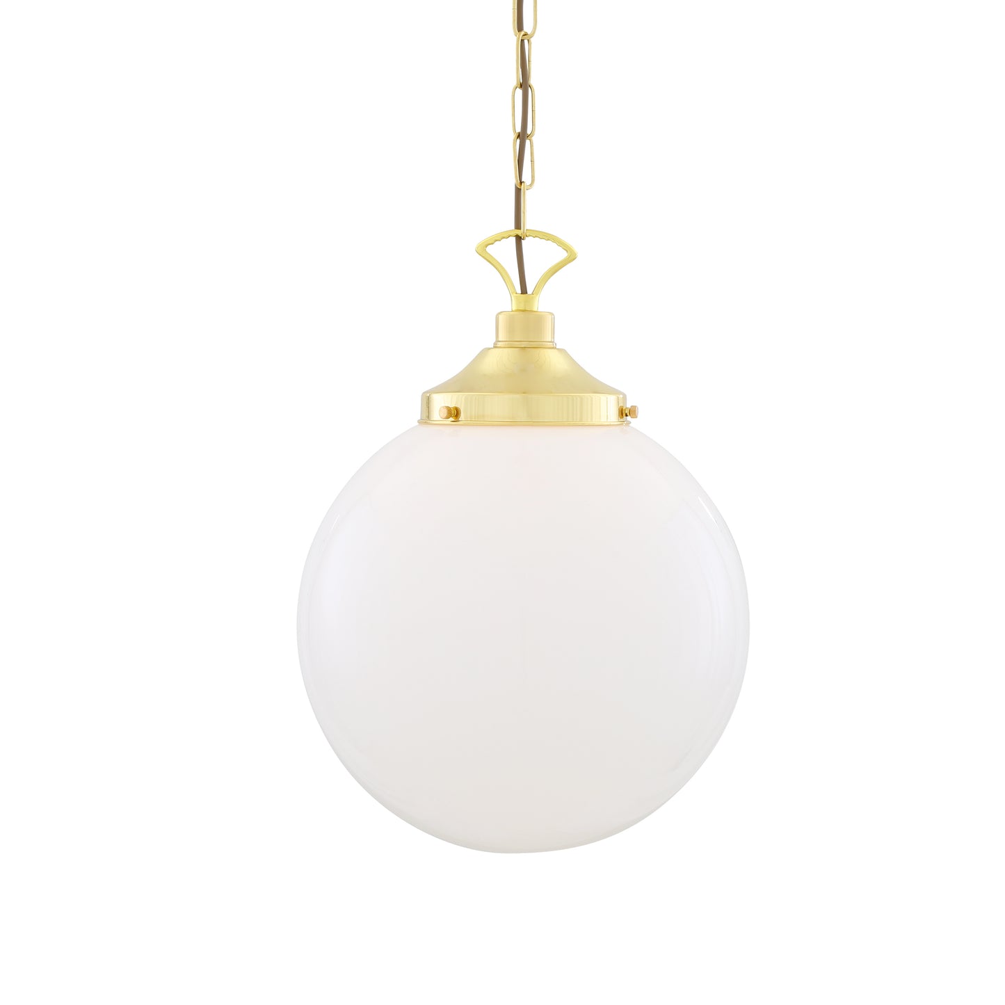 Yerevan Opal Glass Globe Pendant Light