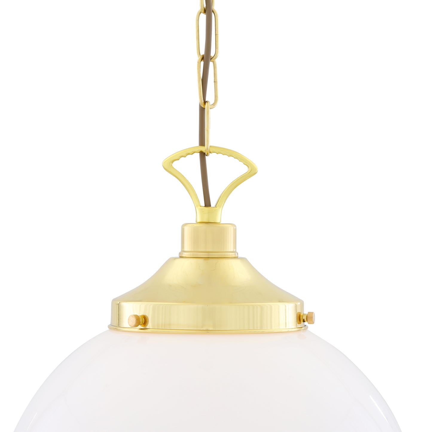 Yerevan Opal Glass Globe Pendant Light