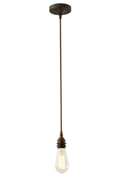 Dili Vintage Bare Bulb Pendant Light