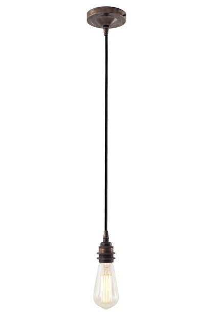 Dili Vintage Bare Bulb Pendant Light