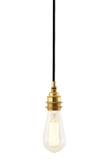 Dili Vintage Bare Bulb Pendant Light