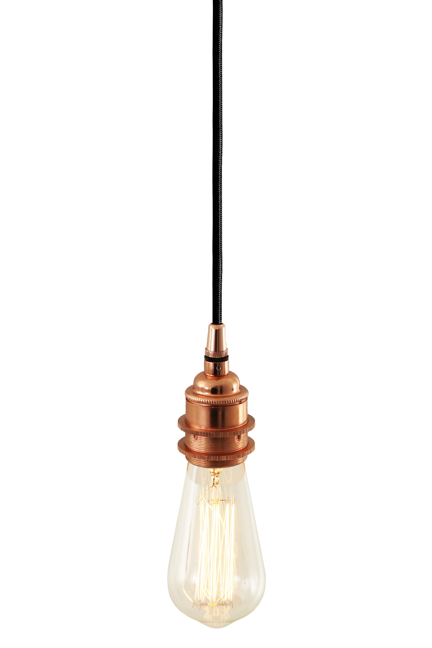 Dili Vintage Bare Bulb Pendant Light