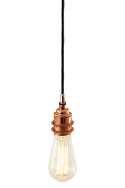 Dili Vintage Bare Bulb Pendant Light