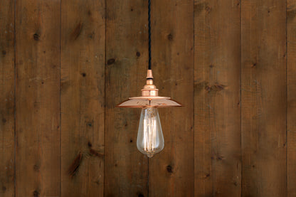 Suva Vintage Copper Pendant Light