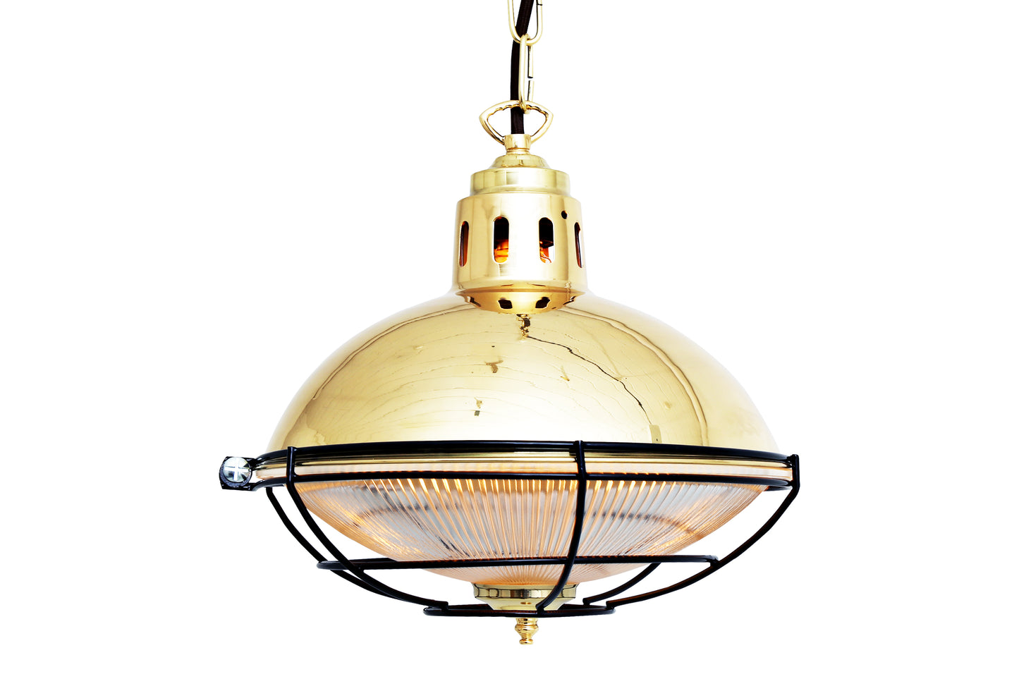 Marlow Industrial Cage Pendant Light