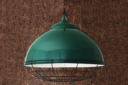 Brussels Large Vintage Cage Pendant Light