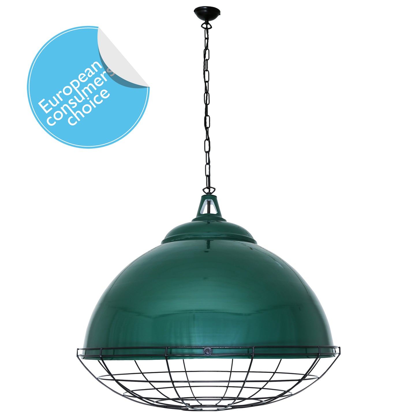 Brussels Large Vintage Cage Pendant Light