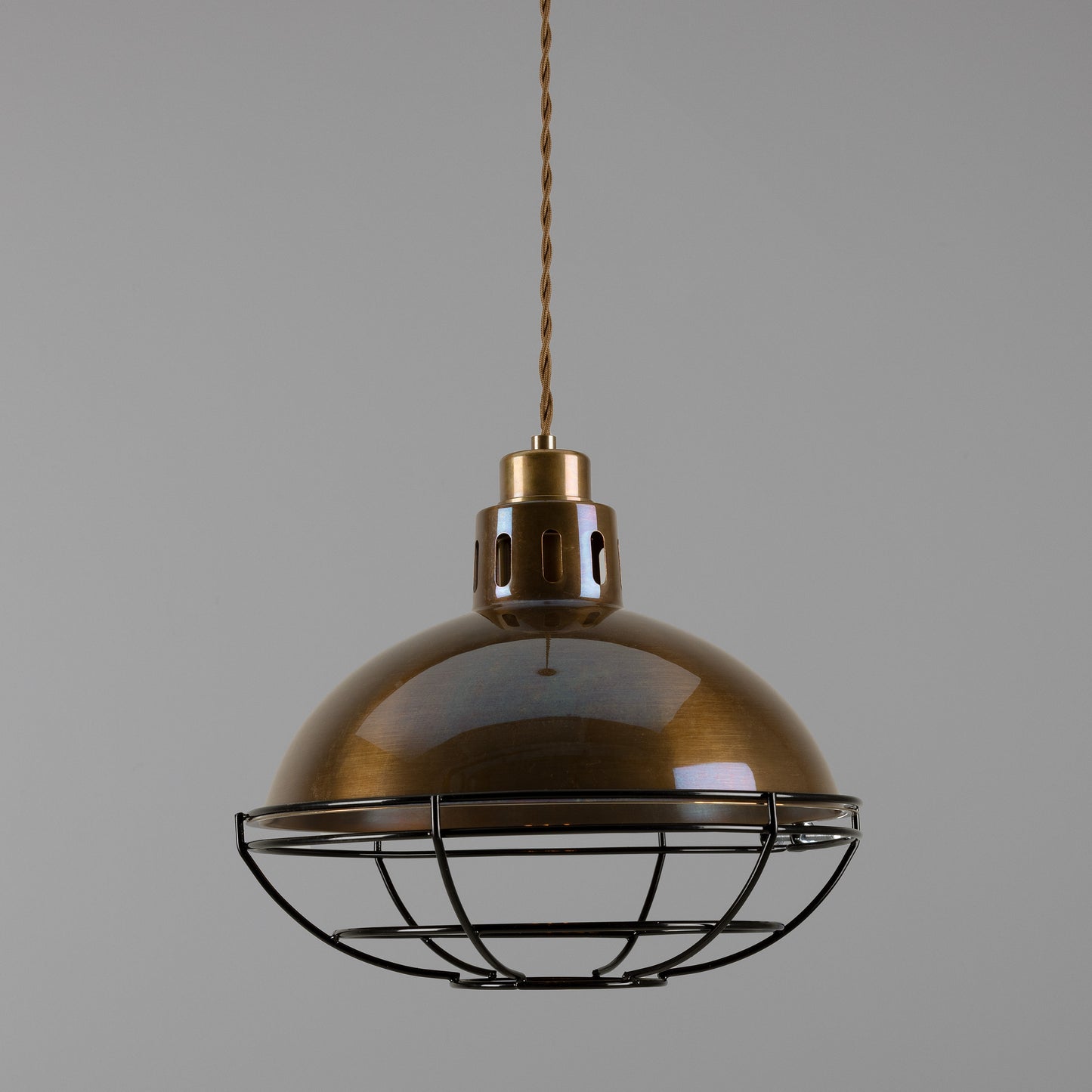 Chester Cage Factory Pendant Light