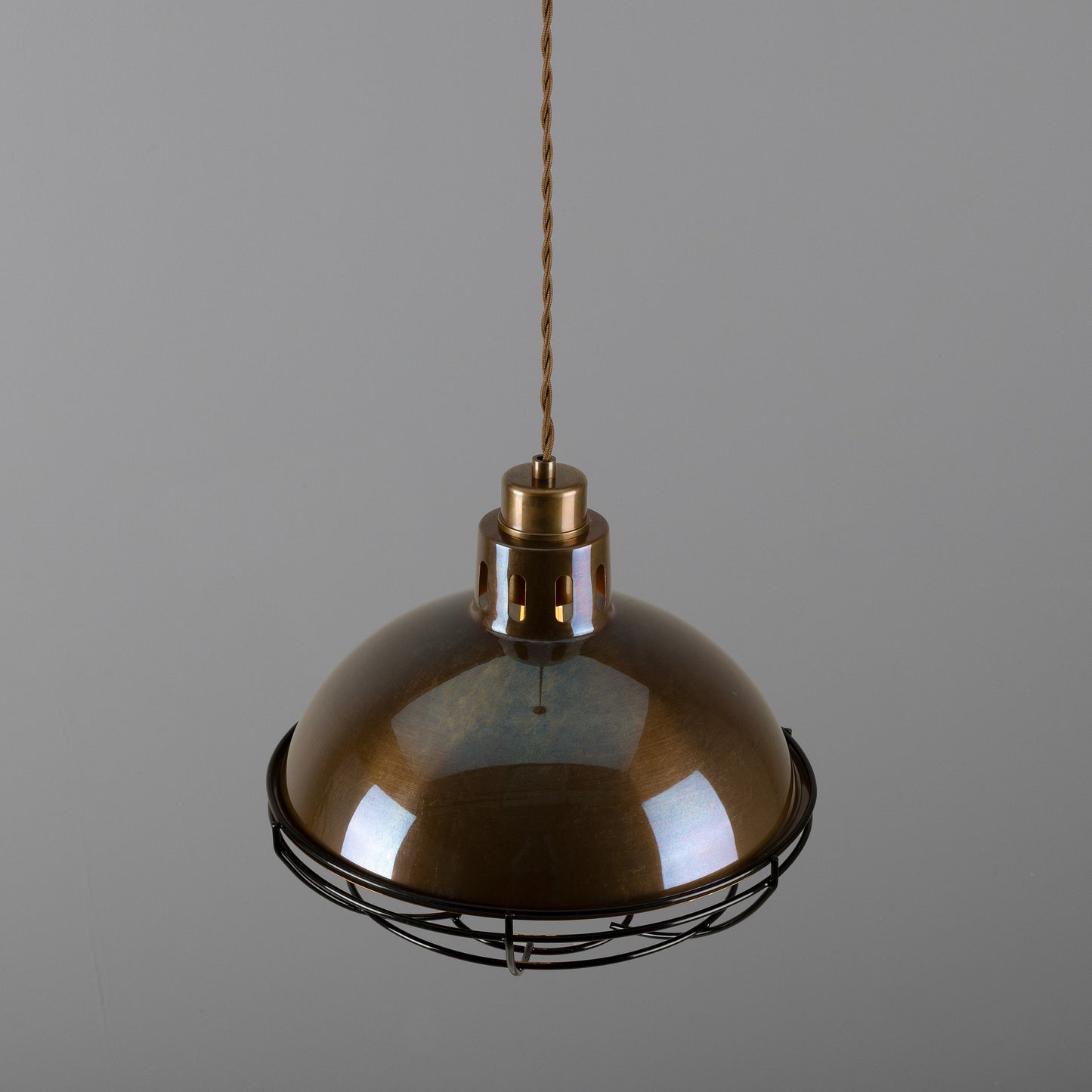 Chester Cage Factory Pendant Light