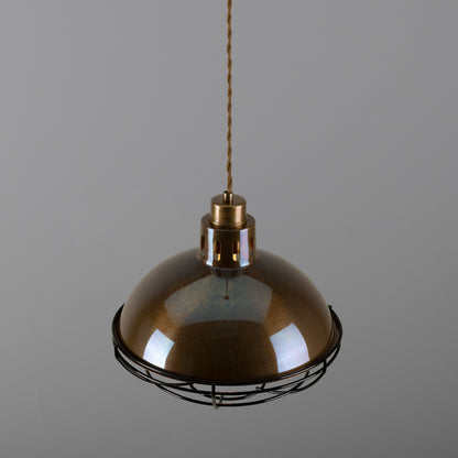 Chester Cage Factory Pendant Light