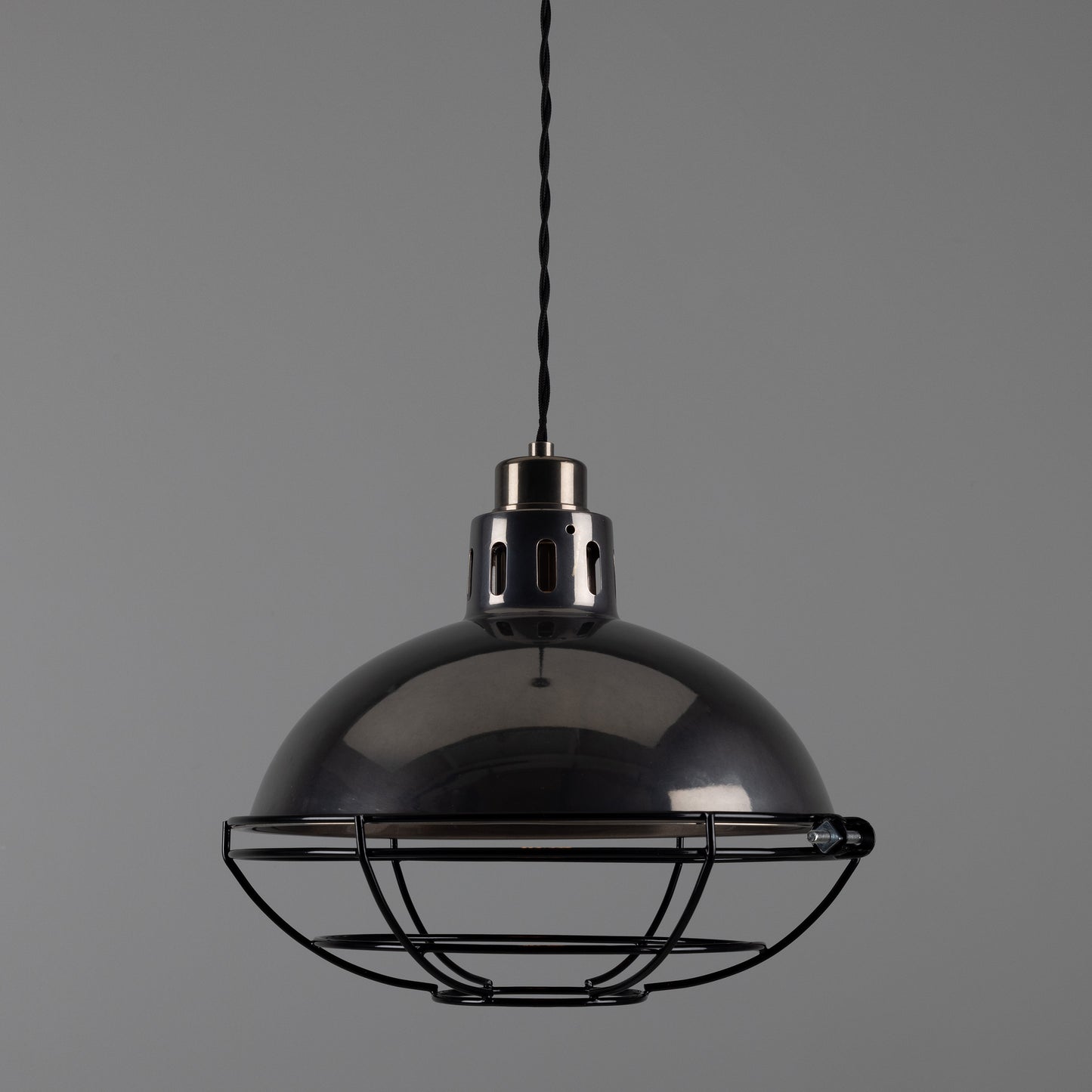 Chester Cage Factory Pendant Light