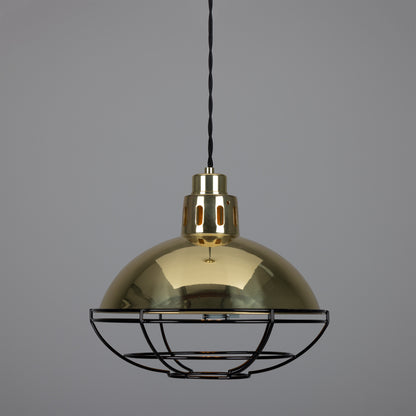 Chester Cage Factory Pendant Light