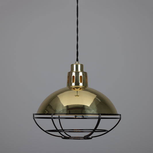 Chester Cage Factory Pendant Light