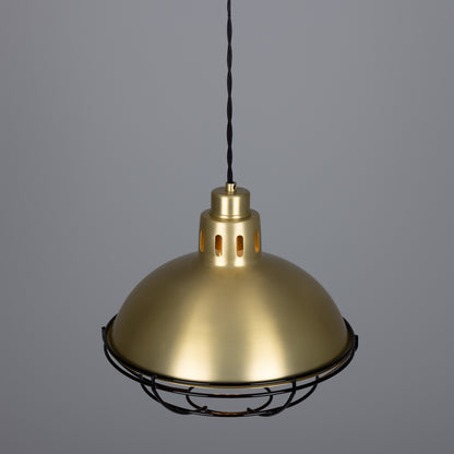 Chester Cage Factory Pendant Light