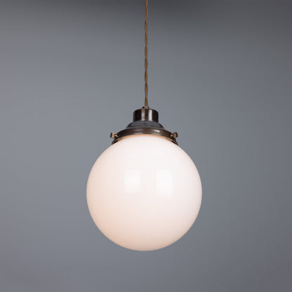 Gentry Opal Glass Globe Pendant Light
