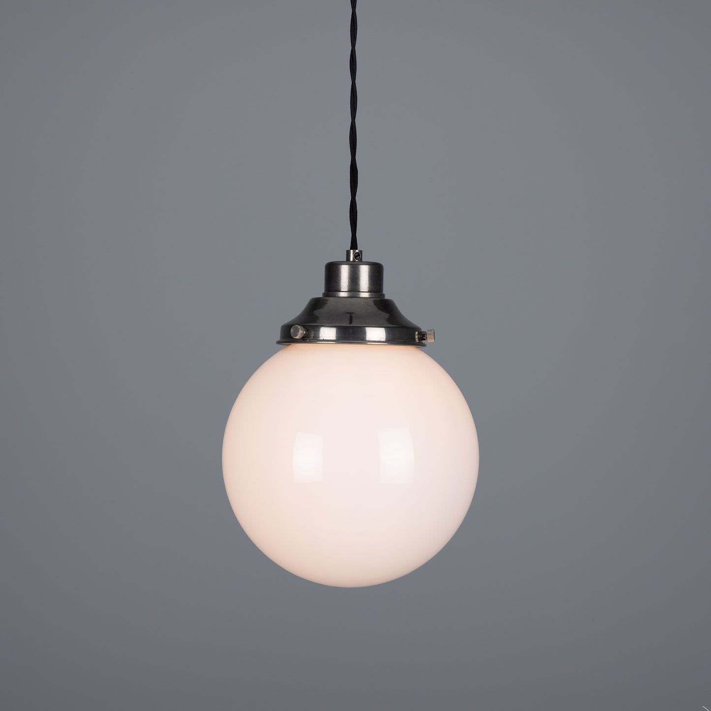 Gentry Opal Glass Globe Pendant Light