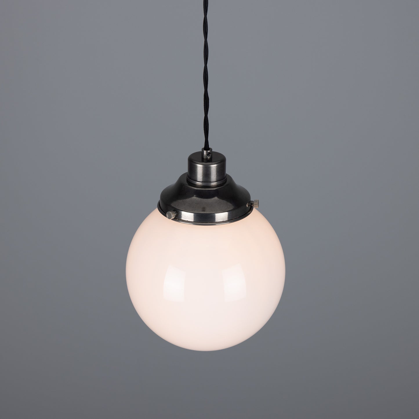 Gentry Opal Glass Globe Pendant Light